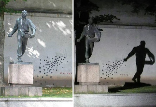 15. Shadow Street Art, Kaunas, Lithuania