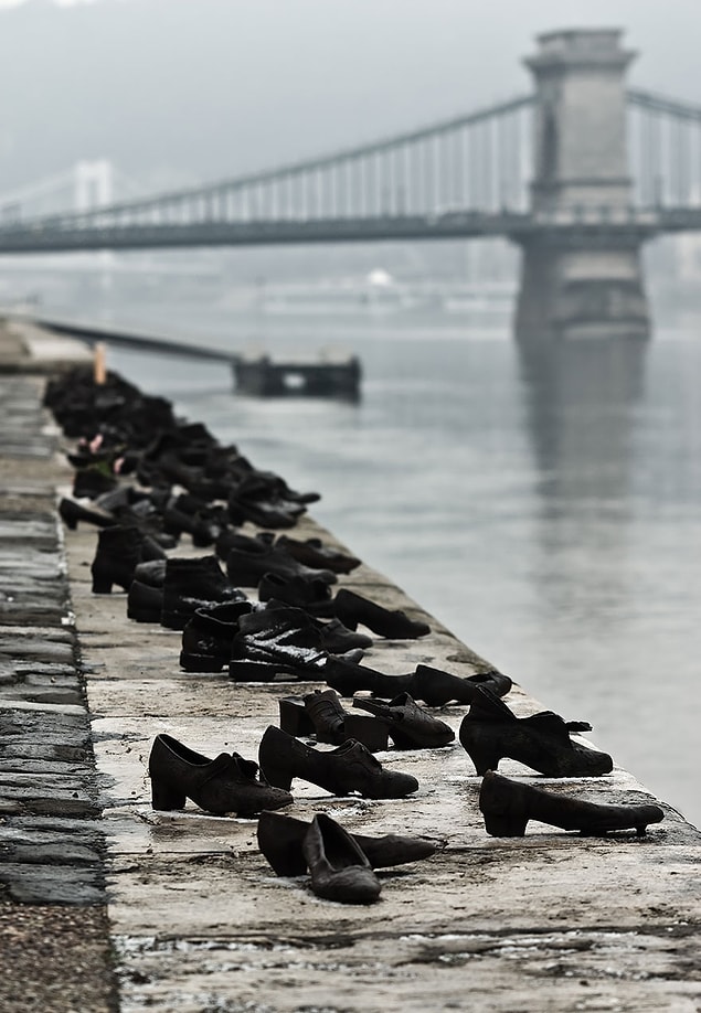 19. The Shoes On The Danube Bank By Can Togay & Gyula Pauer, Budapest, Hungary