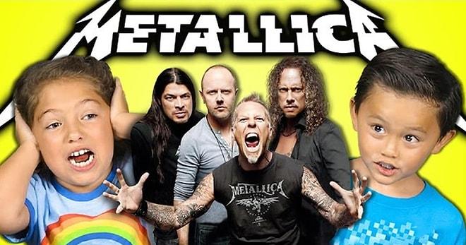Metallica Dinleyen Çocukların Verdiği Şaşkın Tepkiler