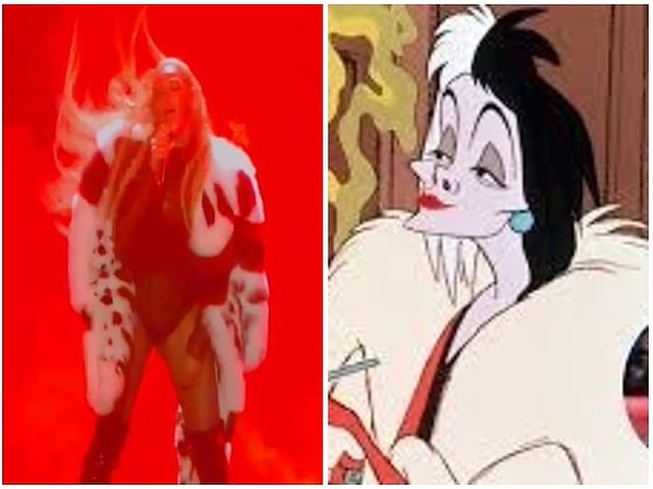 4. Бейонсе и Круэлла Де Виль