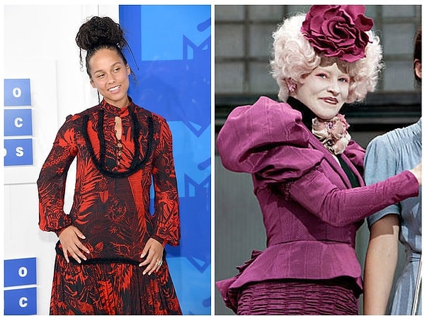 9. Алиша Киз и Эффи Бряк из "Голодных Игр"