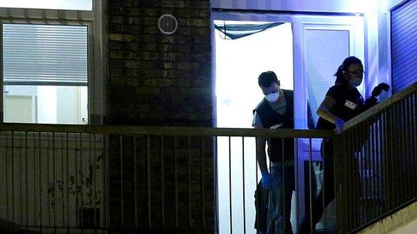 Polis kadınlardan birinin terk ettiği görülen apartman dairesini inceledi