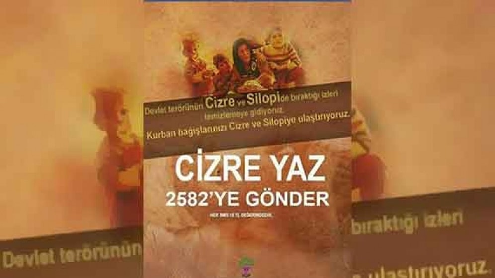 Bazı HDP'liler Cizre ve Silopi'ye Yapmak İsterken Mehmetçik Vakfı'na Bağış Yaptı
