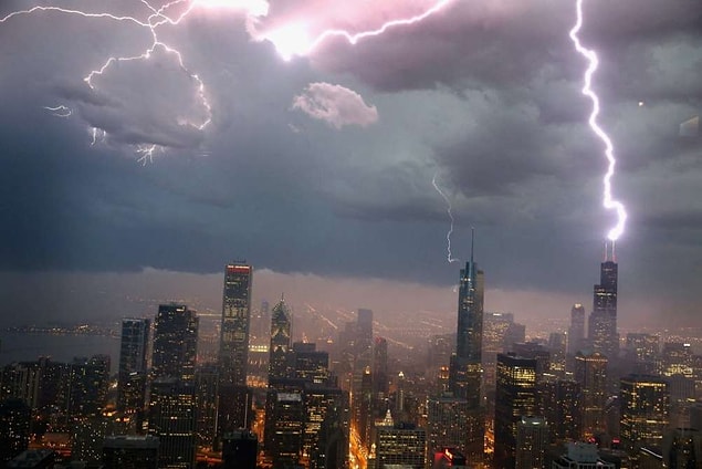5. "Lightning never strikes the same place twice." This statement is not true.