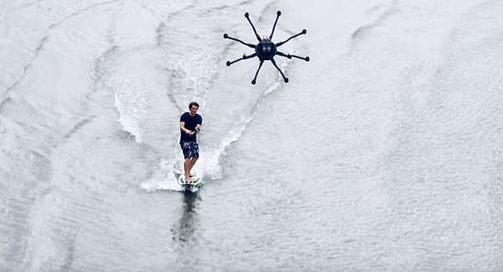 Eğer Bir Drone ile Sörf Yapıyorsanız Dalgaya İhtiyacınız Yok!