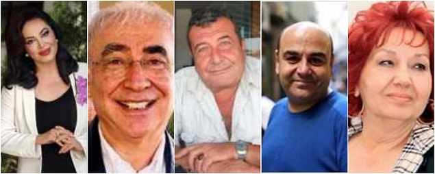Türkan Şoray, Şener Şen, Tarık Pabuççuoğlu, Nedim Saban, Güven Hokna ve daha niceleri...