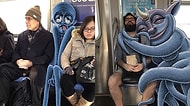 Toplu Taşımada Kendi Halindeki İnsanları Canavarlarla Kanka Yapan Sanatçı