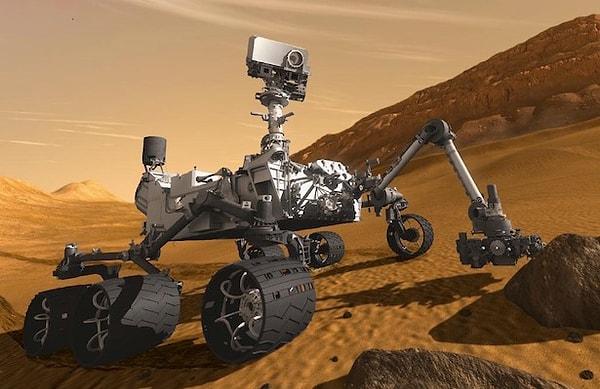 5. Bugün Mars gezegeninde yalnızca 7 adet robot yaşamaktadır.