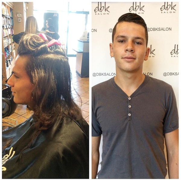 15. Из рекламы шампуня в довольного парня