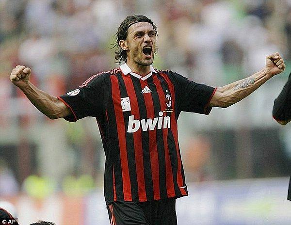 7. Paolo Maldini - Milan