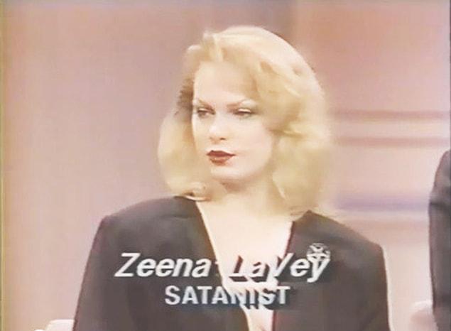 And this is Zeena LaVey. You may not know her. She's not as famous as Taylor, but she's got an interesting story.