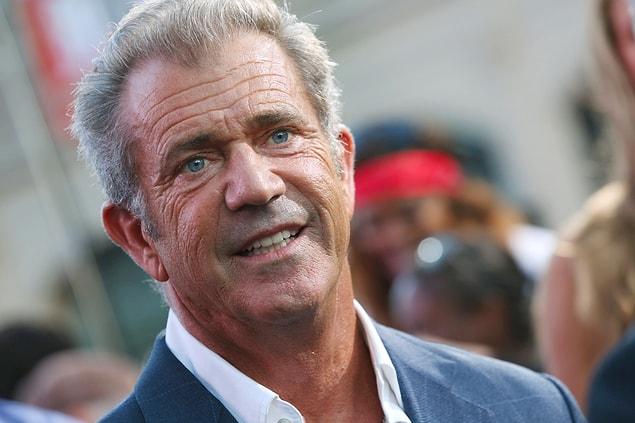 1. Mel Gibson, the famous racist of Hollywood. He doesn't back off or feel shame.