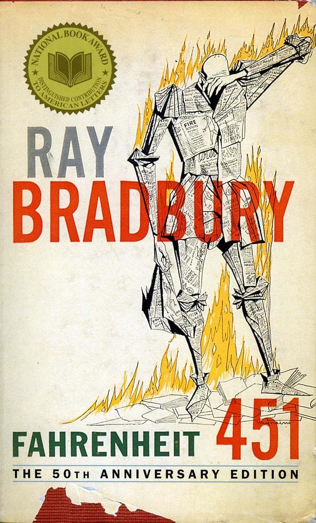 25. "Fahrenheit 451," (1953) Ray Bradbury