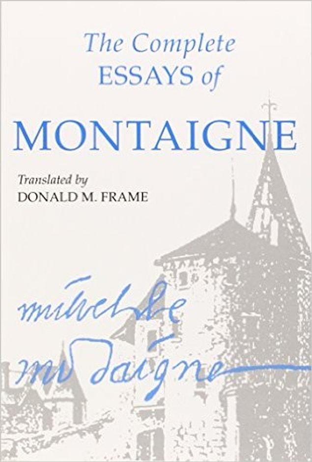 26. "Essays," (1580) Montaigne