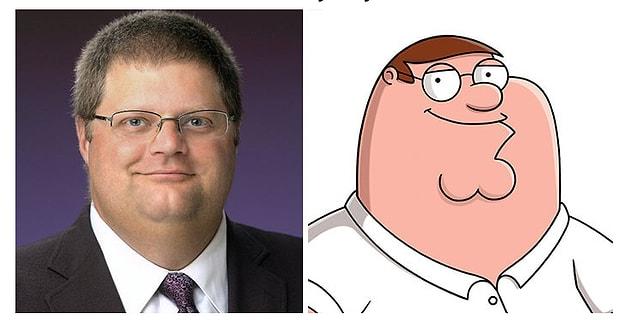 14. Peter Griffin from Family Guy