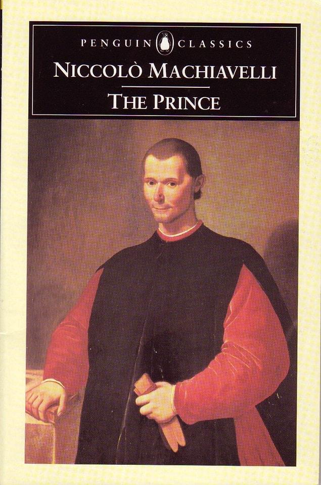 4. "The Prince," (1532) Niccolò Machiavelli