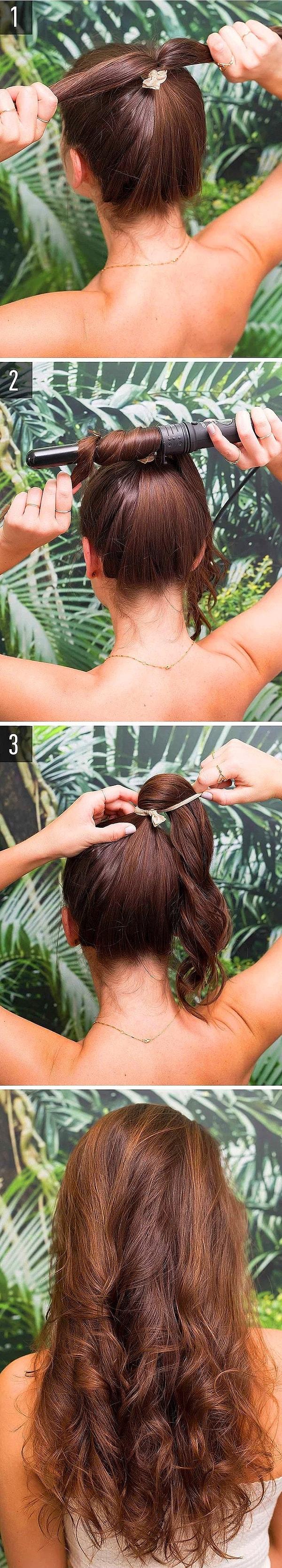9. Saçlarınıza doğal dalgalar yapmanın bir diğer yolu!