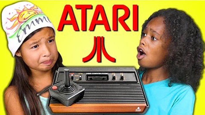 Karşılarında Atari 2600 Gören Masum Çocukların Verdiği Tepkiler
