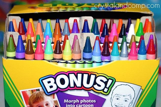 11. Nothing can be as awesome as that first crayon set you buy.
