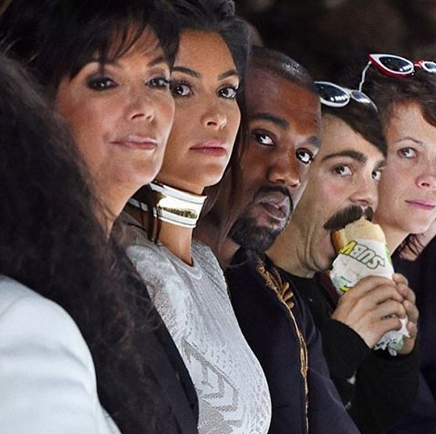 1. Kirby Jenner, who defines himself as an amateur model, has a weakness for the Kardashians.