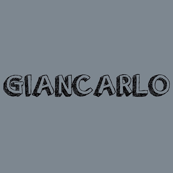 It''s "Giancarlo"