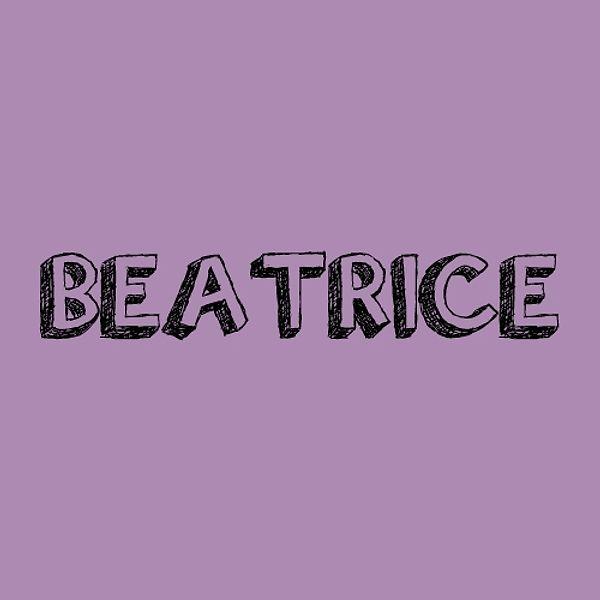It's "Beatrice"