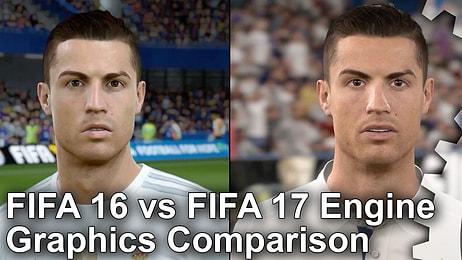 FIFA 16 ve FIFA 17'nin Karşılaştırmalı Grafikleri