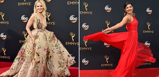 Все звездные наряды с красной ковровой дорожки Эмми 2016