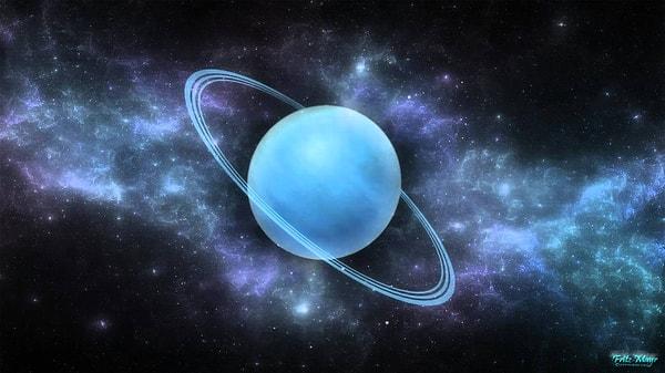 13. Uranüs, Güneş Sistemi'nin 3. en büyük gezegenidir.
