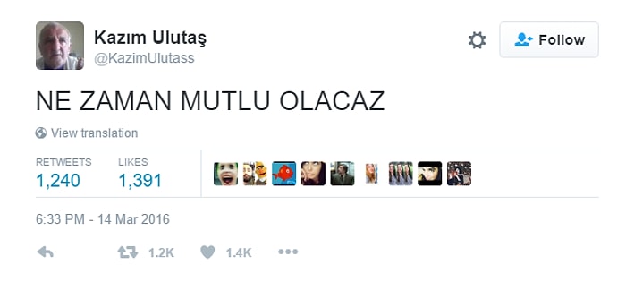 Huzurevinden Twitter Efsanesi Olan Kazım Ulutaş Hayatını Kaybetti