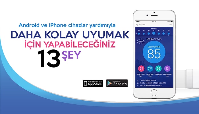 Çok Daha İyi Bir Uyku Çekebilmek İçin Cep Telefonlarınızla Yapabileceğiniz 13 Şey