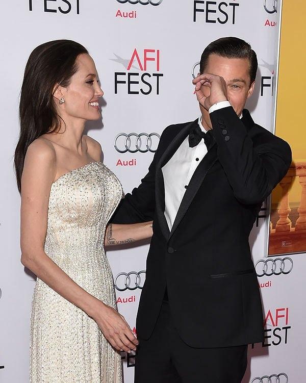 Ancak Angelina Jolie'nin sürekli yaşadığı kilo kaybı, aile içinde bir şeylerin kötü gittiğini de gösteriyordu.