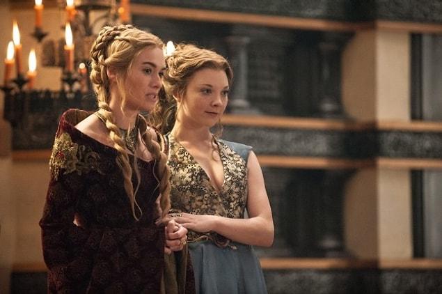 6. And the colors for each house dictated a lot of the individual color palettes for each character — highlighting Margaery and Cersei’s rivalry.