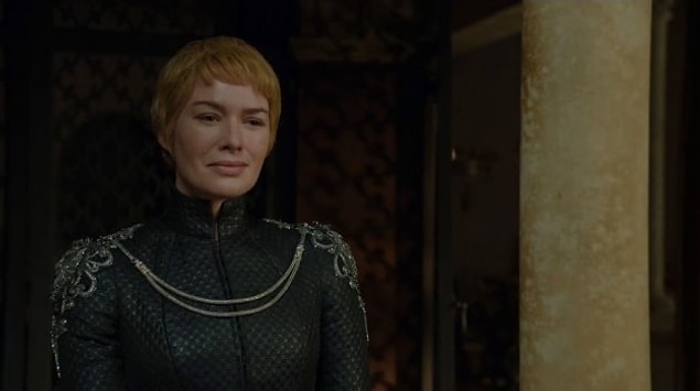 29. Yes, silver is Cersei’s “new color” in Season 7! Bye, Lannister gold.