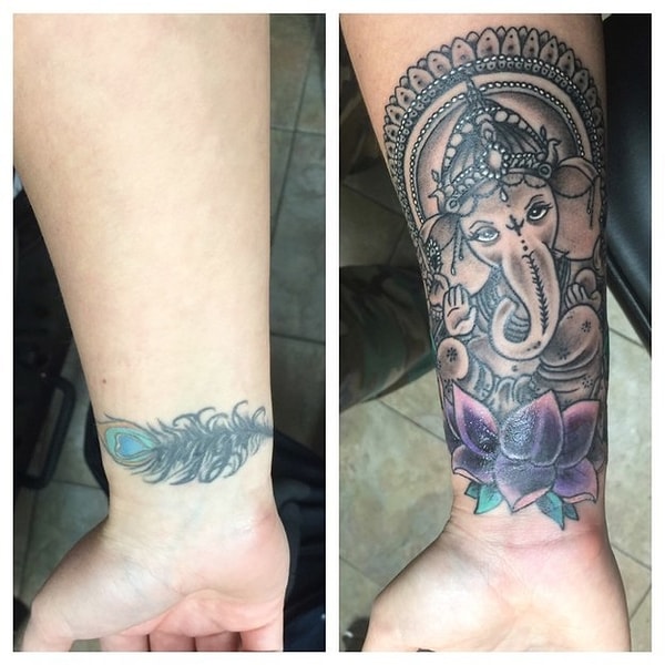 16. "Когда тату-мастер говорит тебе, что набивать имя своего парня не лучшая идея, лучше послушайте его"