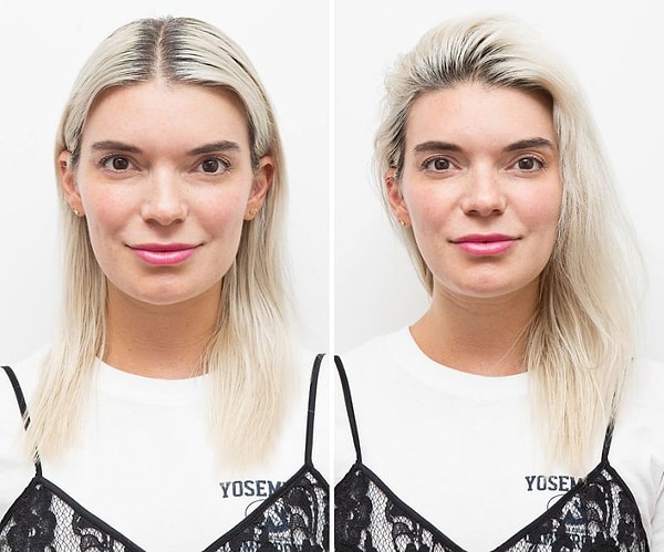 3. Если вы все время делаете пробор на левую сторону, на этот раз и впредь делайте на правую. Поверьте, подобного рода перемены идут на пользу волосам.