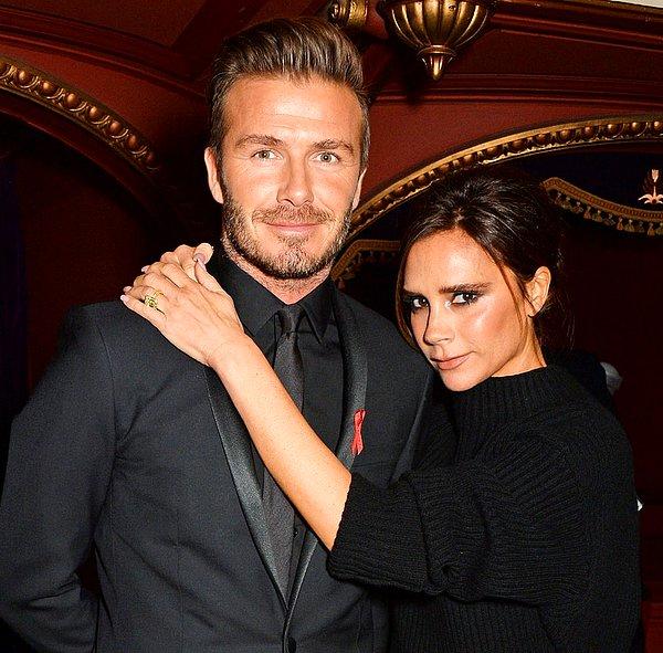 1. Beckham çifti ilk başta geliyor!