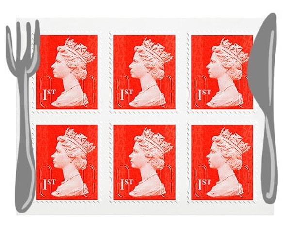 11. Üzerinde kraliçenin resmi olan posta pullarını yemek yasaktır.