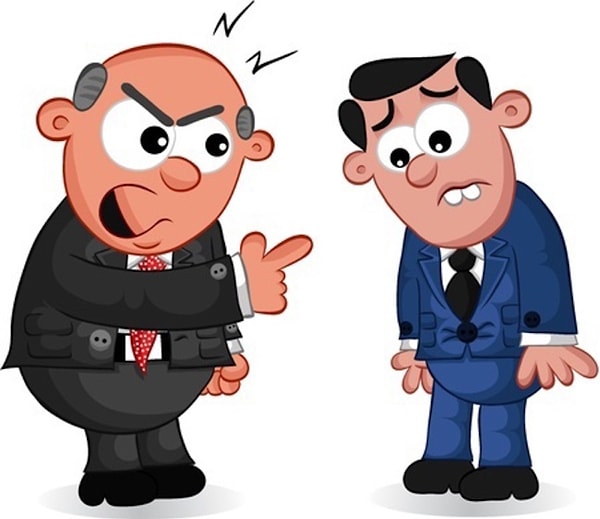 4. Вам регулярно устраивают выволочки (без видимых на то причин)