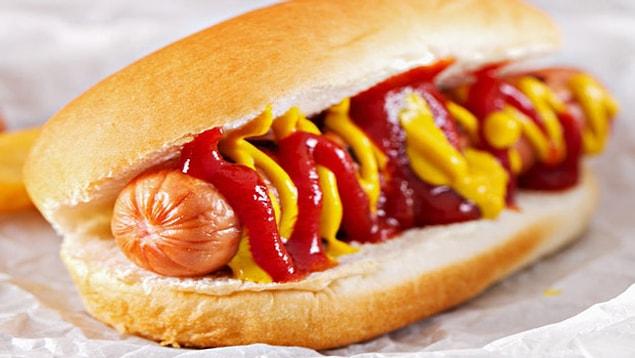 12. Hot dogs