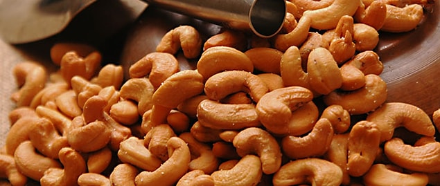 21. Cashews