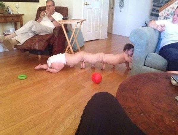 10. The Baby Centipede.