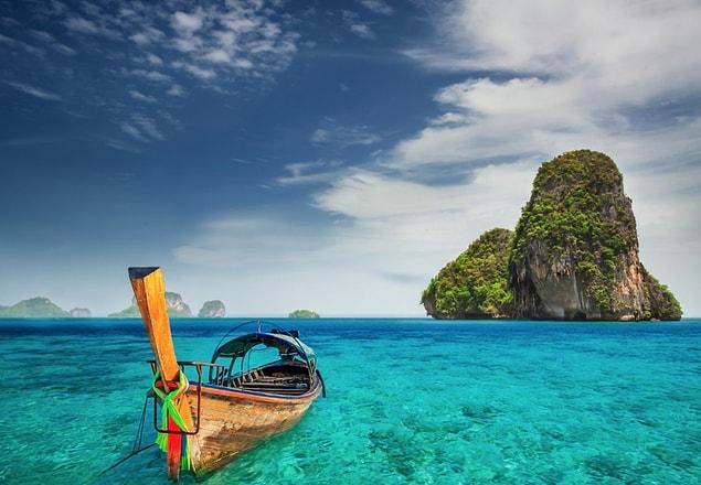 24. Swim on the stunning Railay beaches in Thailand