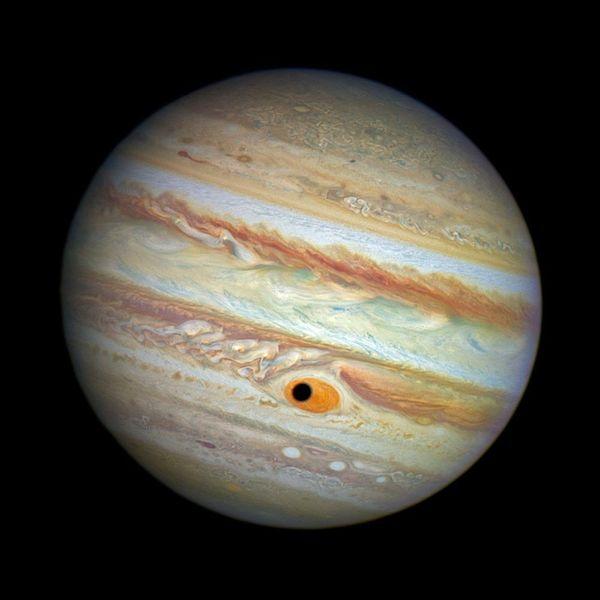 12. The Eye Of Jupiter where hurricanes go wild.