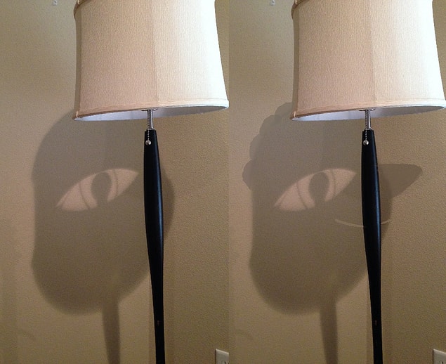 19. This shadow that will scare the shit out of you at night.