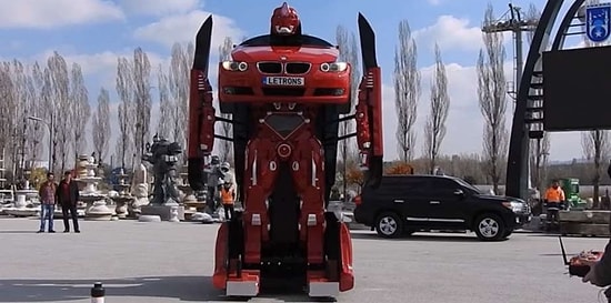 Турецкие инженеры сделали Трансформера из BMW