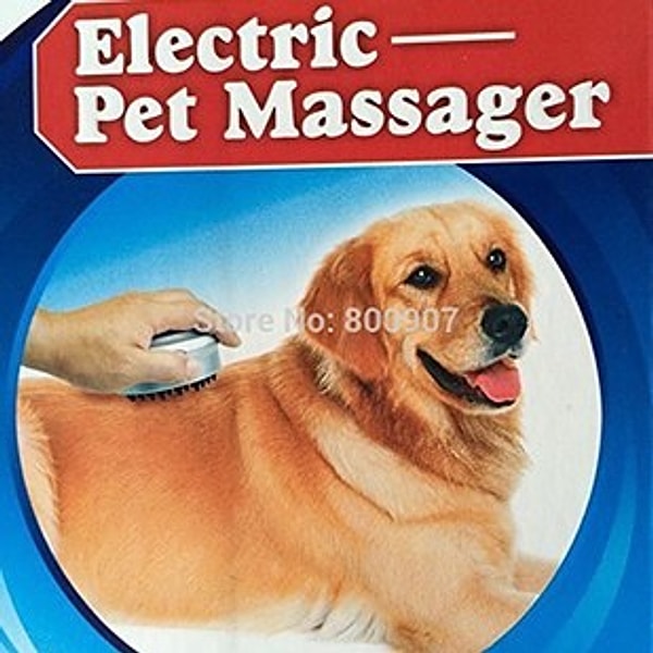 2. Электрический массажер для кошек и собак