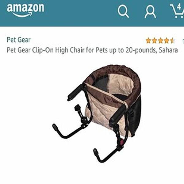8. Навесной стульчик для собак