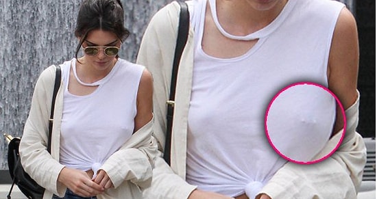 Кендалл Дженнер ввела тренд на голую грудь