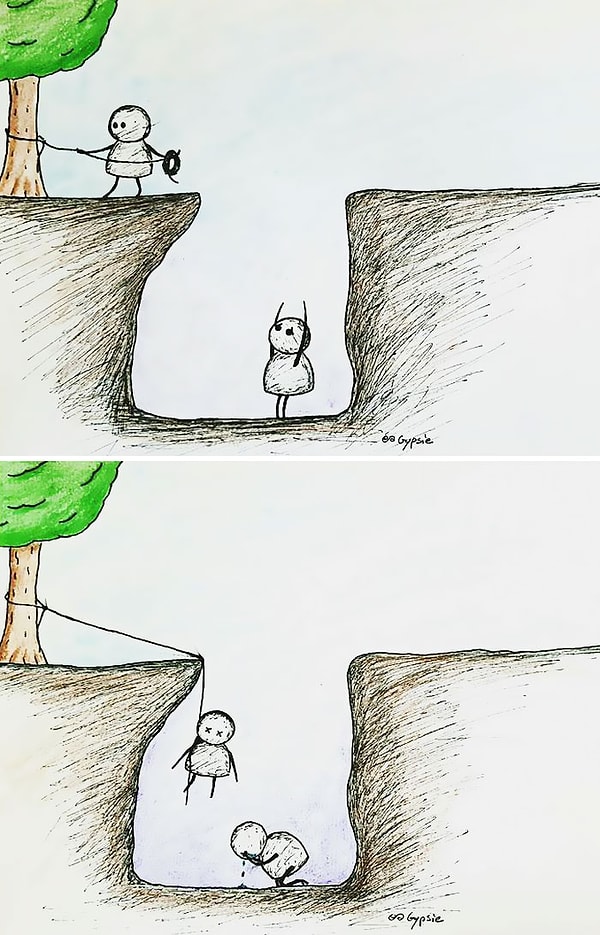 1. Иногда стоит десять раз подумать, прежде чем просить кого-то быть с тобой...